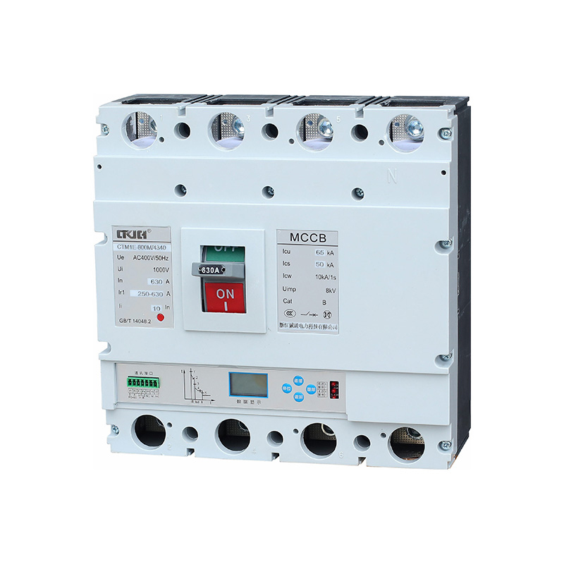 قاطع دائرة كهربائي مصبوب إلكتروني من سلسلة CTM3E / CTM1E