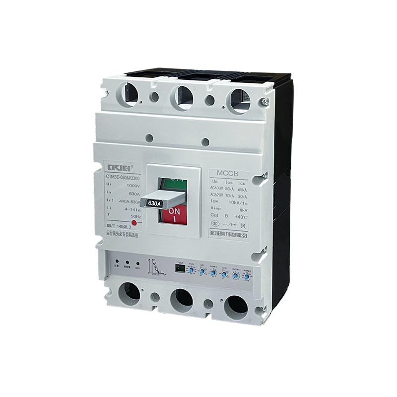 قاطع دائرة كهربائي مصبوب إلكتروني من سلسلة CTM3E / CTM1E