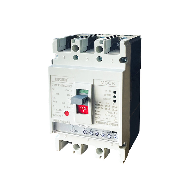 قاطع دائرة كهربائي مصبوب إلكتروني من سلسلة CTM3E / CTM1E